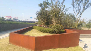 湖里耐候钢挡土墙